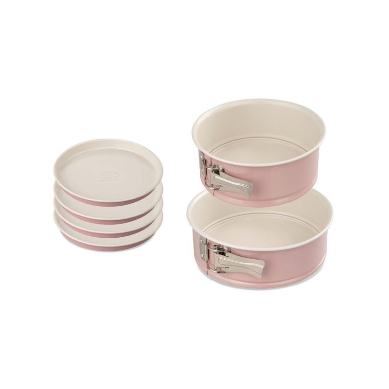 Set de 2 moules a manqué et moules pour layer cake - DR oeTKER - Rétro - 18 et 20 cm