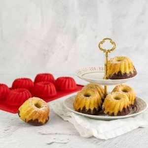 Set mit 2 Kougelhof-Formen mit je 6 Mulden – DR OETKER – Flexxibel ...