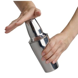 Set Shaker a cocktails en inox 400 ml et doseur a alcool 2 et 4 cl - FACKELMANN - Bar Concept