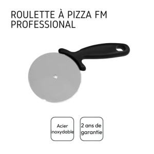 Lot de plaque a pizza et roulette - FACKELMANN PROFESIONAL