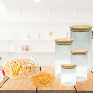 Set de 4 boîtes de conservation en verre - FACKELMANN - Nature - Co...