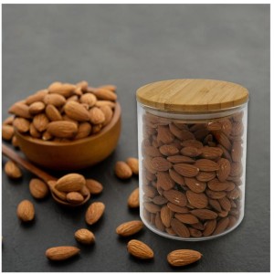 4er Set Vorratsdosen aus Glas - FACKELMANN - Natur - Bambusdeckel |...