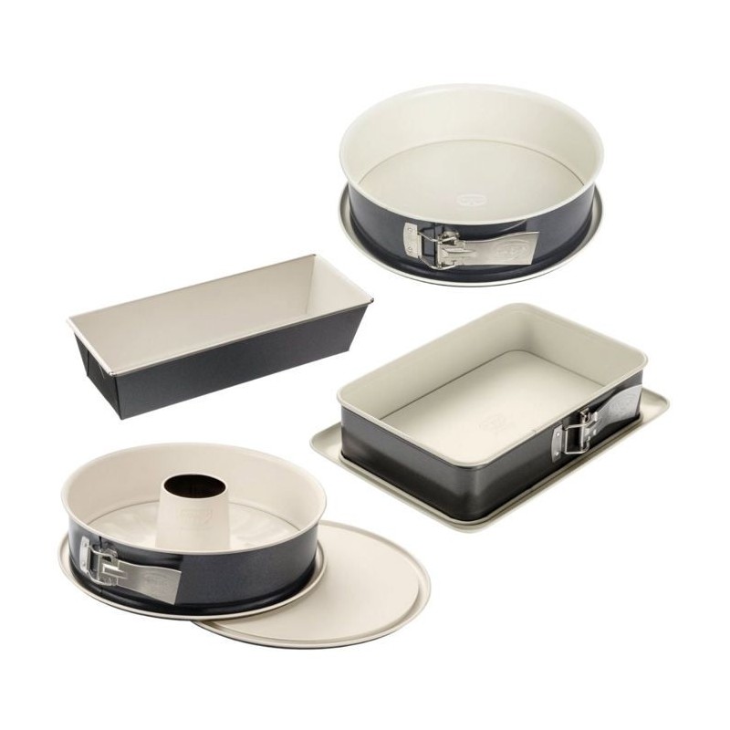 4er-Set Kuchenformen in verschiedenen Formen, 28 bis 32 cm – DR OETKER – Back-Trend
