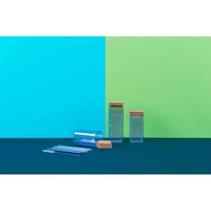 3er-Set Vorratsdosen aus Glas mit Deckel - FACKELMANN - Tasty Green...