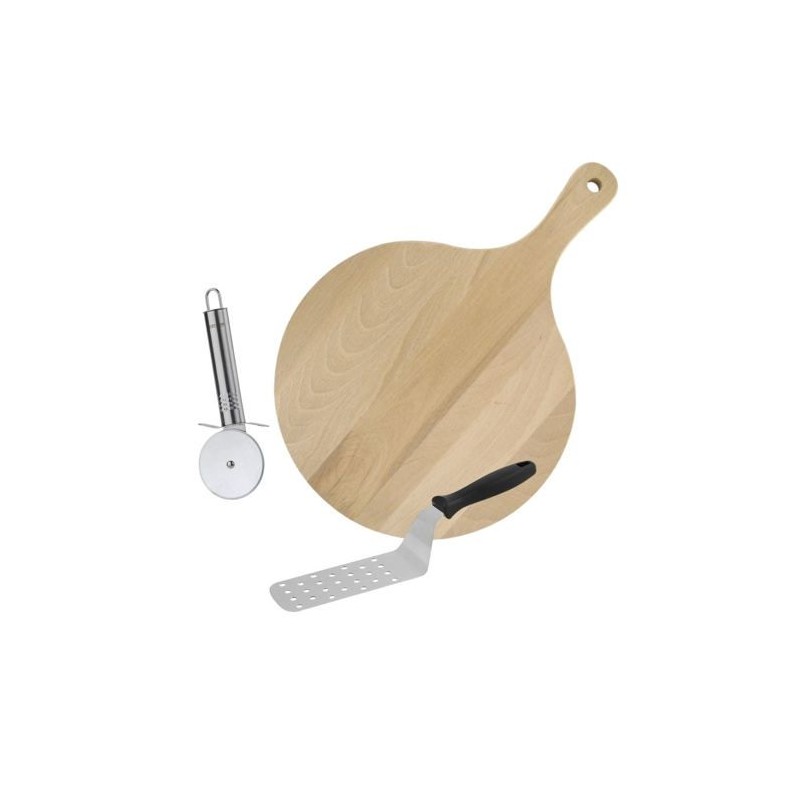 3-teiliges Pizzabesteck-Set - FACKELMANN |  Louches, Écumoires & Cu...