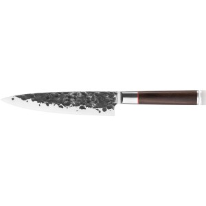 Kochmesser – GESCHMIEDET – SEBRA – Japanischer 440C-Stahl – Griff aus Dalbergia-Holz – L 20,5 cm