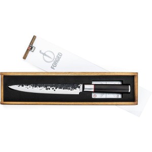 Couteau a viande - FORGED - SEBRA - Acier japonais 440C - Manche en bois Dalbergia - L 20,5 cm