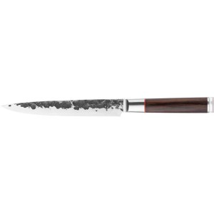Couteau a viande - FORGED - SEBRA - Acier japonais 440C - Manche en bois Dalbergia - L 20,5 cm