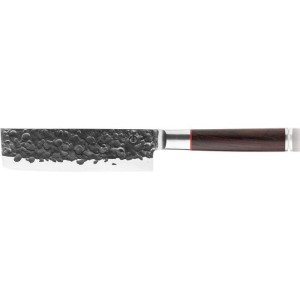 Hackmesser – GESCHMIEDET – SEBRA – Japanischer 440C-Stahl – Griff aus Dalbergia-Holz – L 17,5 cm