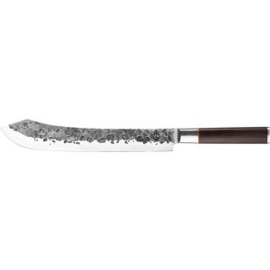 Couteau de boucher - FORGED - SEBRA - Acier japonais 440C - Manche en bois Dalbergia - L 25,5 cm
