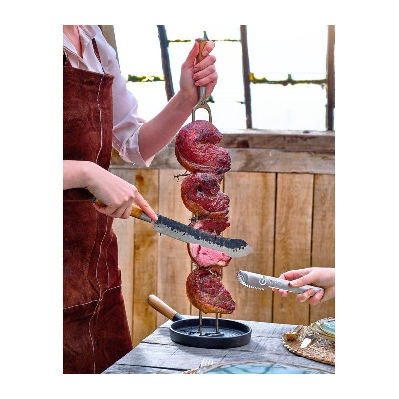 Serviertopf - GESCHMIEDET - CHURRASCO - Gusseisen - Ø 18 cm