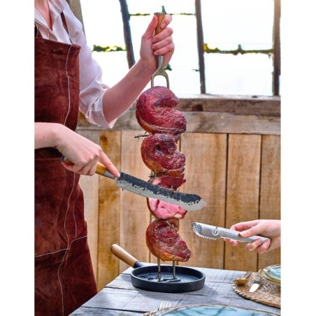 Serviertopf - GESCHMIEDET - CHURRASCO - Gusseisen - Ø 18 cm