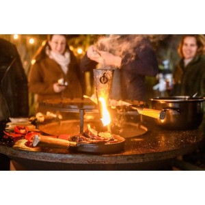 Serviertopf - GESCHMIEDET - CHURRASCO - Gusseisen - Ø 18 cm