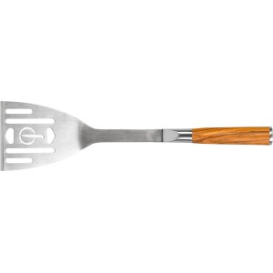 Schlitzspatel – GESCHMIEDET – CHURRASCO – Edelstahl S – 38,5 x 13,5 x 5 cm
