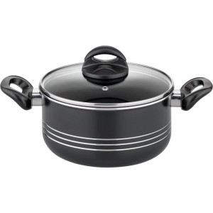 Batterie de cuisine - Induction - GSW - MILANO GREY - 15 pieces - Aluminium massif - Gris