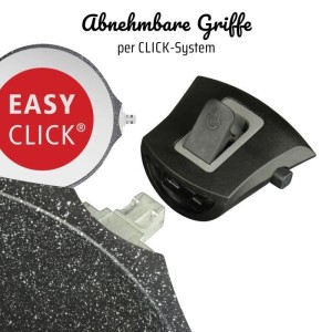 Cast aluminum pot - GSW - EASY CLICK - 24 cm - Induction