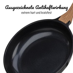 Poele fonte d'aluminium - GSW - NATURAL FIT - 24 cm - 100 % recyclée sans PFAS - Induction