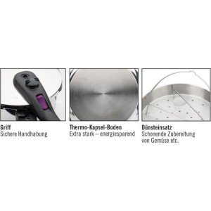 Pressure Cooker - GSW - Fast - 22 cm - 6 L - Induction - Stainless ...