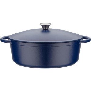 GSW - Blue Magic - Cocotte - 33 x 26 cm - Gusseisen - Blau - Alle H...