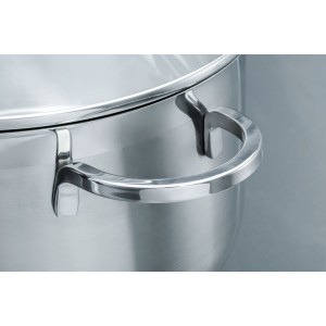 Batterie de cuisine - Induction - GSW - ALARA - Acier inoxydable massif 18/10 - 14 pieces