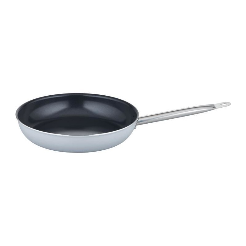 Professional frying pan - GSW - PRO BASIC - 28 cm - Induction - Thick forged aluminum - Gastronomy quality