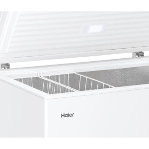 Gefriertruhe - HAIER - Serie 5 HCE301E - Klasse E - 300 L - 89,5 x 111 x 62 cm - Weiß