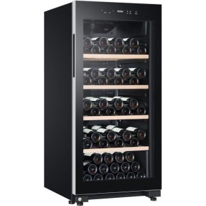 HAIER / HWS116GAE - Alternder Weinkeller - Klasse A - 116 Flaschen - Monozone - 1,27 m hoch - 59,5 cm breit
