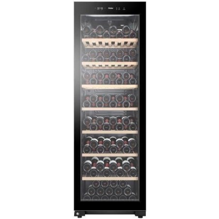 HAIER / HWS188GAE - Alterungsweinkeller - Klasse A - 188 Flaschen - Monobereich - 1,85 m hoch - 59,5 cm breit