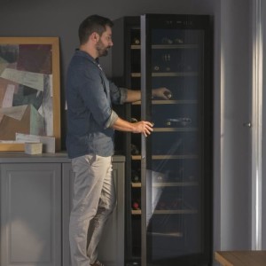 HAIER / HWS188GAE - Alterungsweinkeller - Klasse A - 188 Flaschen - Monobereich - 1,85 m hoch - 59,5 cm breit