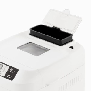 Machine a pain HKoeNIG - BAKE340 - 12 programmes - 3 niveaux de cuisson - Jusqu'a 800g de pain - 550W - Blanc