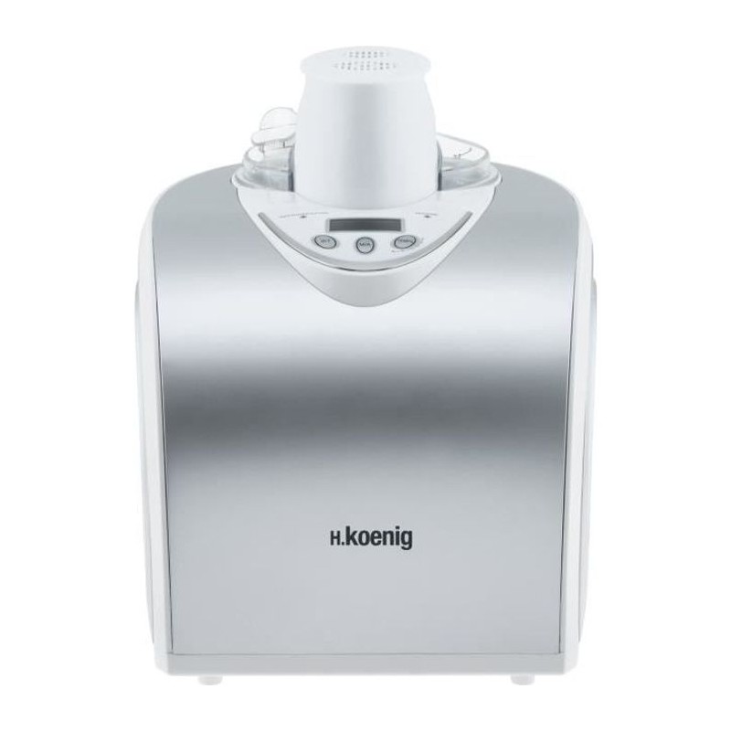 Turbine a glaces HKoeNIG - HF180 - Capacité 1 L - Préparation rapide: 30 a 40min - 135W