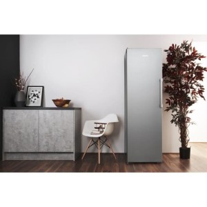 Gefrierschrank – HOTPOINT UH8F2CXFR – 4 Körbe/Schubladen – 263 l – Klasse E – L 59,5 cm x H 187,5 cm – Edelstahl