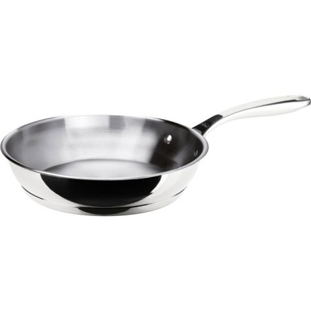 Poele - INOXIBAR - Ø 28 cm - Manche ergonomique - Tous feux dont induction - Inox