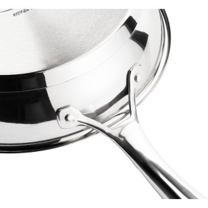 Poele - INOXIBAR - Ø 28 cm - Manche ergonomique - Tous feux dont induction - Inox