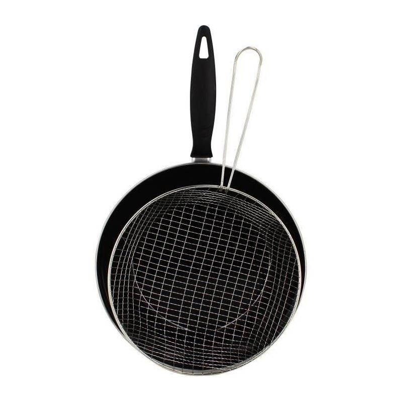 THEKITCHENETTE Bratpfanne - Durchmesser 26cm - Schwarz