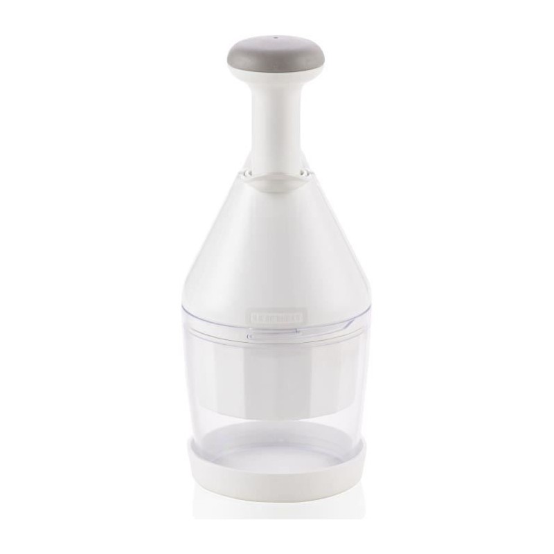 Hachoir a légumes Leifheit Comfort & Clean 23030 - hacheur universel extremement tranchant - coupe légume manuel idéal pour o