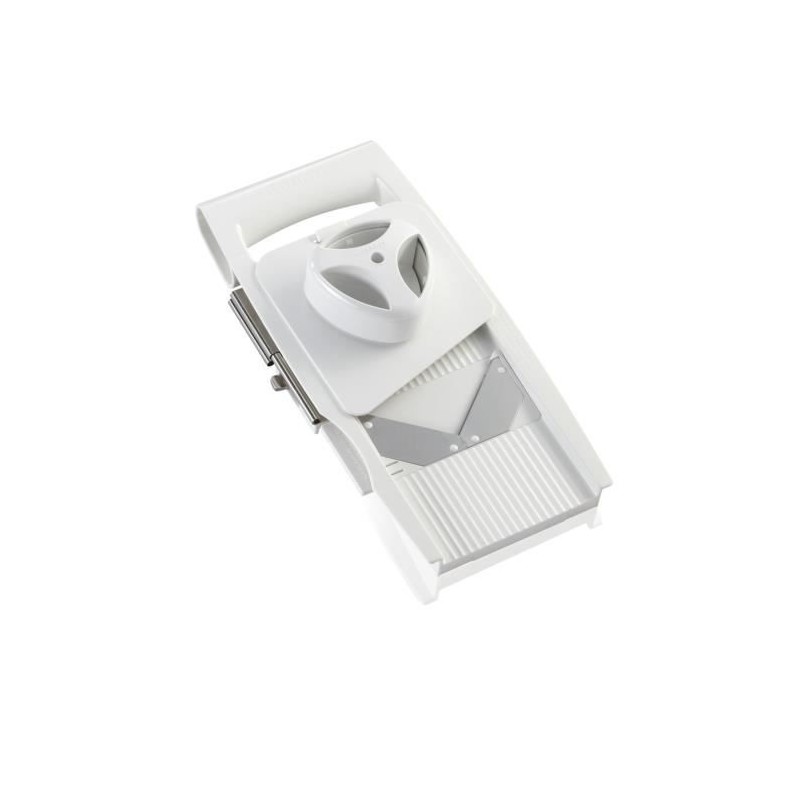 Râpe universelle Leifheit ComfortLine 23170 - râpe a légumes avec 5 grilles interchangeables - mandoline cuisine en acier ino