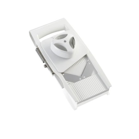Râpe universelle Leifheit ComfortLine 23170 - râpe a légumes avec 5 grilles interchangeables - mandoline cuisine en acier ino