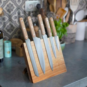 5er Messerset - LIVOO - MEC136 - 20 bis 32,5 cm - Klinge aus rostfr...