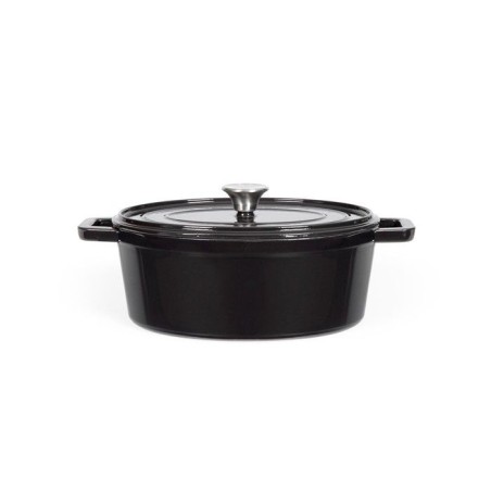 Oval casserole dish - Livoo - MEP129N - Black