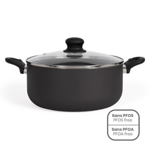 28 cm Dutch oven - Livoo - MEP151N - Black