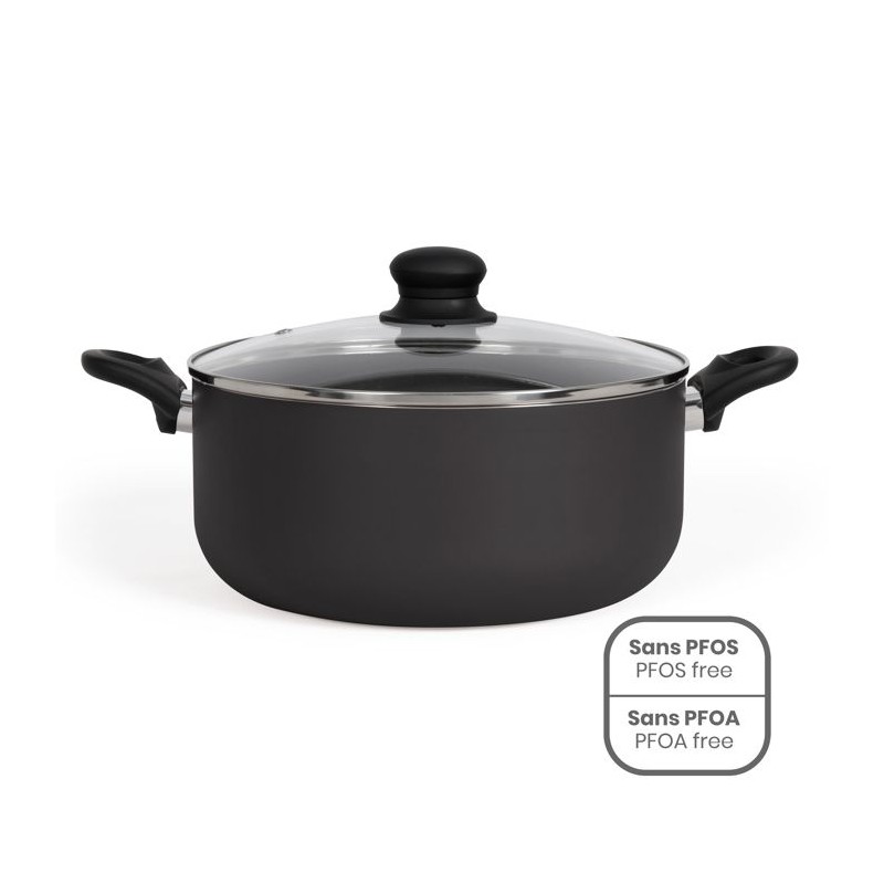 28 cm Schmortopf - Livoo - MEP151N - Schwarz