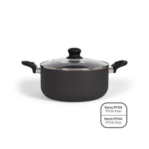 24 cm Dutch oven - Livoo - MEP150N - Black