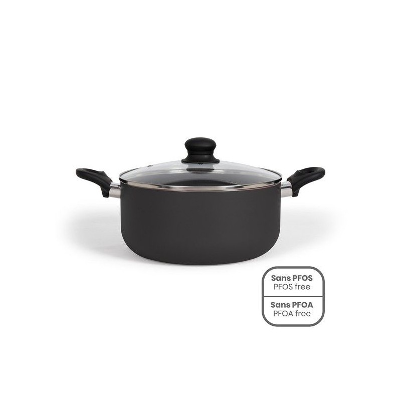 24 cm Dutch oven - Livoo - MEP150N - Black