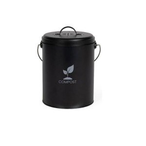 Livoo 6L Black Kitchen Compost Bucket - MES154N |  Composteur de cu...