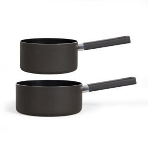 Set of 2 saucepans - LIVOO - MEP154N - Non-stick without PFOA or PF...