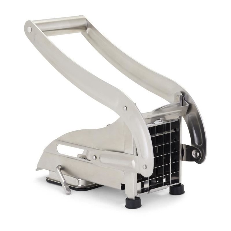 Coupe-frites - LIVOO - MEN410 - Acier inoxydable - 2 grilles - Pieds antidérapants et ventouse - Grilles compatible lave-vaisse