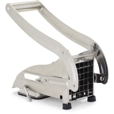 Coupe-frites - LIVOO - MEN410 - Acier inoxydable - 2 grilles - Pieds antidérapants et ventouse - Grilles compatible lave-vaisse