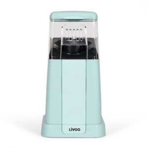 Machine a pop-corn - LIVOO - DOM497 - 1200W - 100g de mais - Arret automatique - Couvercle doseur - Protection contre la surchau