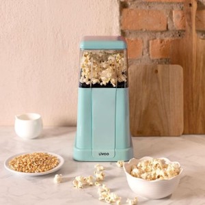 Popcornmaschine – LIVOO – DOM497 – 1200 W – bis zu 100 g Getreide – Blau